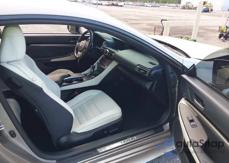 2019 Lexus Rc 350 F Sport из США, поврежденный, VIN JTHHZ5BC4K5020575